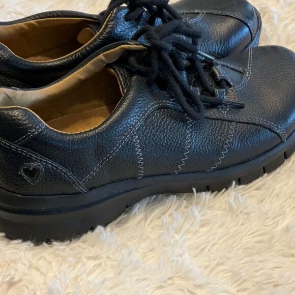 NURSE MATES PILLOW TOP work shoes in size 8 1/2 slip resistant in black - Picture 3 of 10